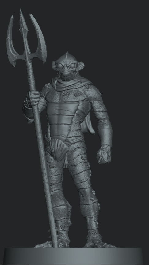 KALTAR THE ATLANTEAN Secret Unknown Stuff-Escape from Dulce 3D Printed Miniature