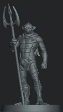 KALTAR THE ATLANTEAN Secret Unknown Stuff-Escape from Dulce 3D Printed Miniature
