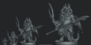 UMUGATU THE LIZARD MAN GOD Secret Unknown Stuff-Escape from Dulce 3D Printed Miniature